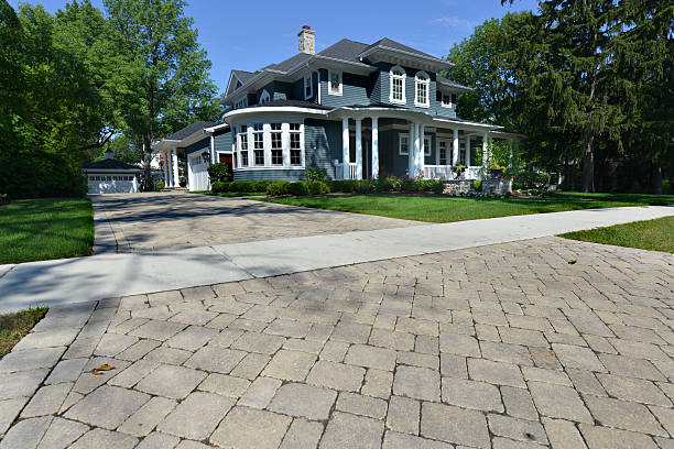 Residential Paver Driveway in Rangely, CO